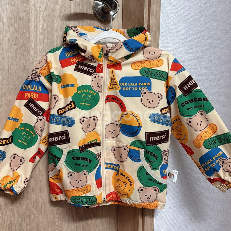 돗투돗 바람막이+반바지 세트 (새상품급)--6