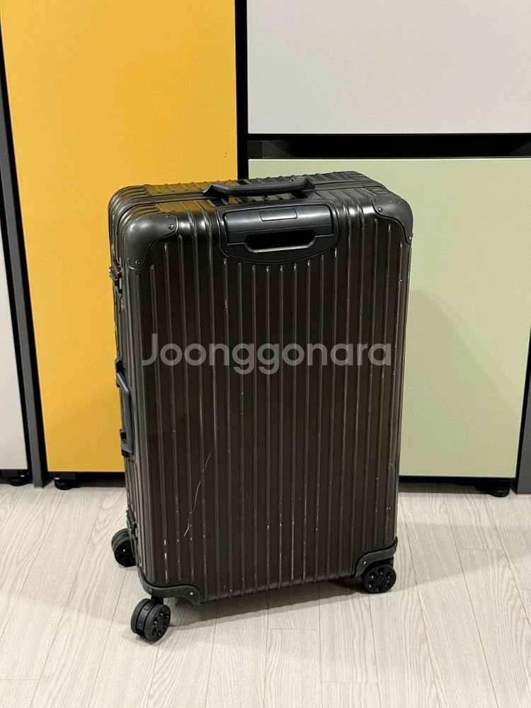 리모와 오리지널 블랙 체크인L--1