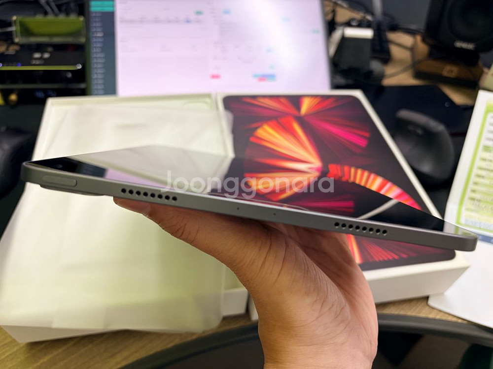 아이패드 프로 11 m1 128gb 배터리효율 96%--2