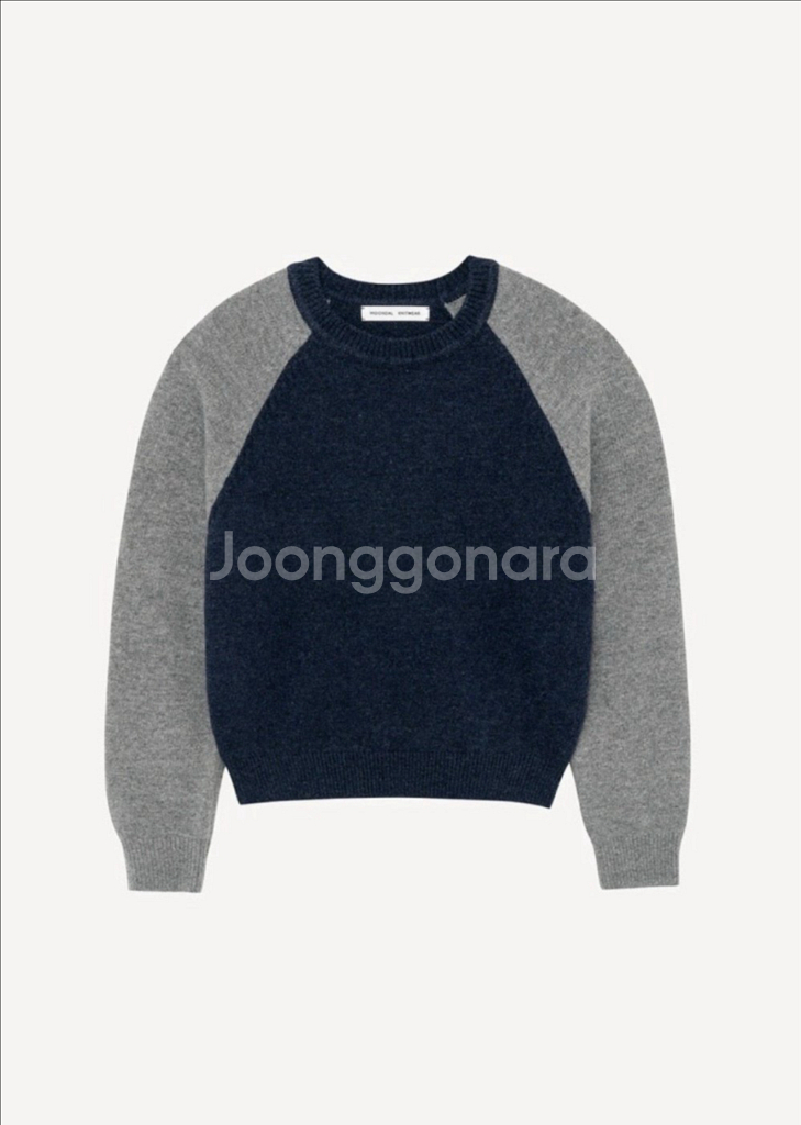 문달 Ted 테드 레글런 니트 - 네이비--0