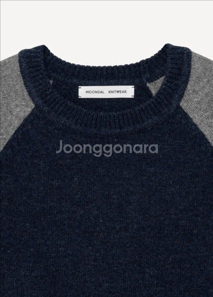 문달 Ted 테드 레글런 니트 - 네이비--4