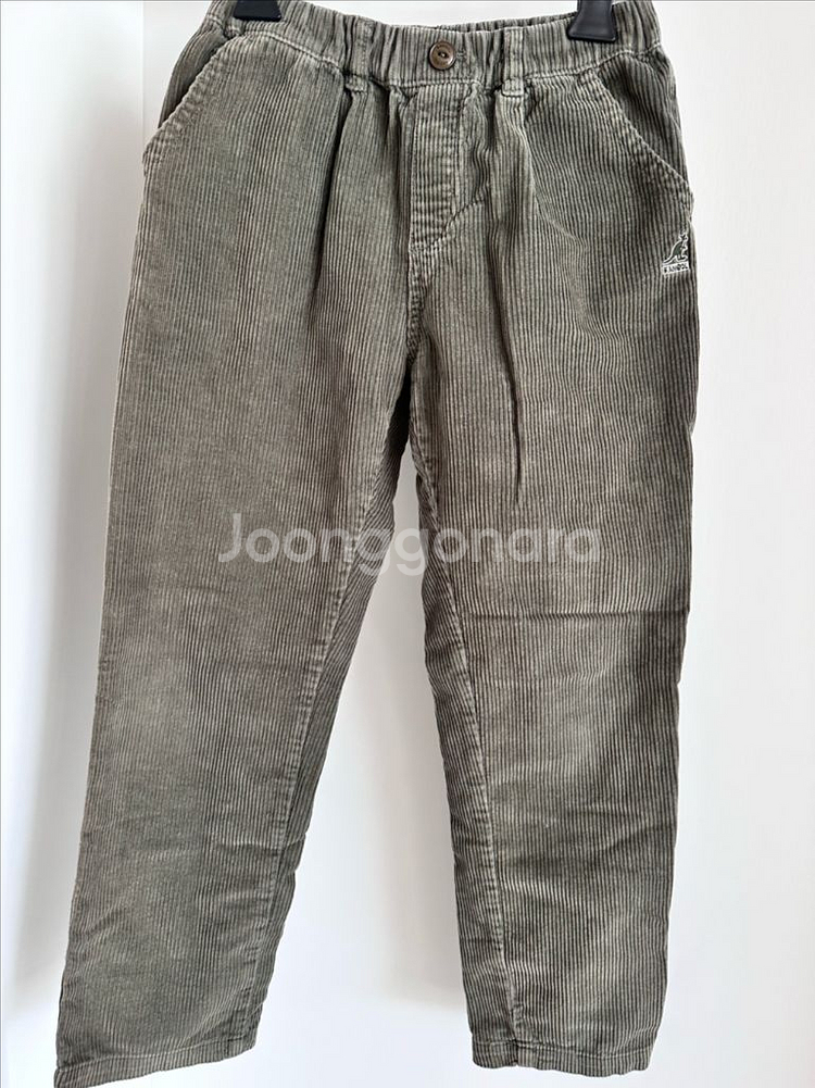 캉골. 아동 코듀로이 바지 4벌함께--6