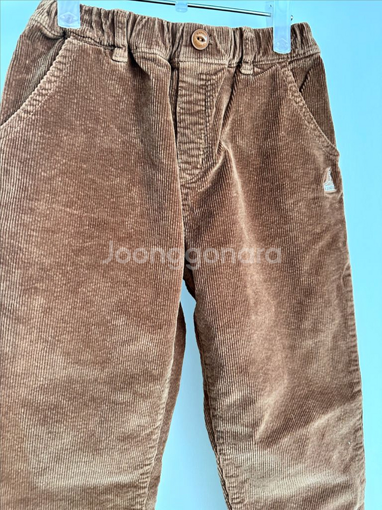 캉골. 아동 코듀로이 바지 4벌함께--8