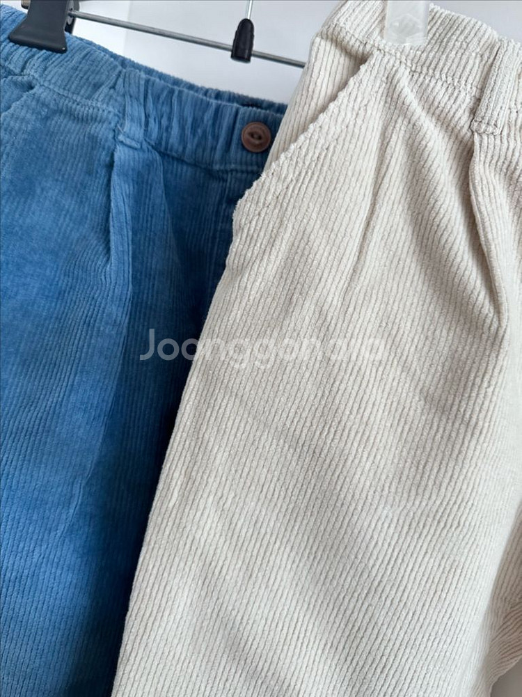 캉골. 아동 코듀로이 바지 4벌함께--4