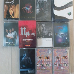 카세트 테이프 (미개봉 포함)