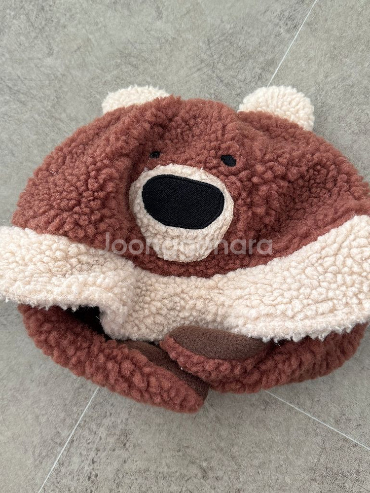 꽁떼레베 곰두리 모자 곰돌이 모자--0