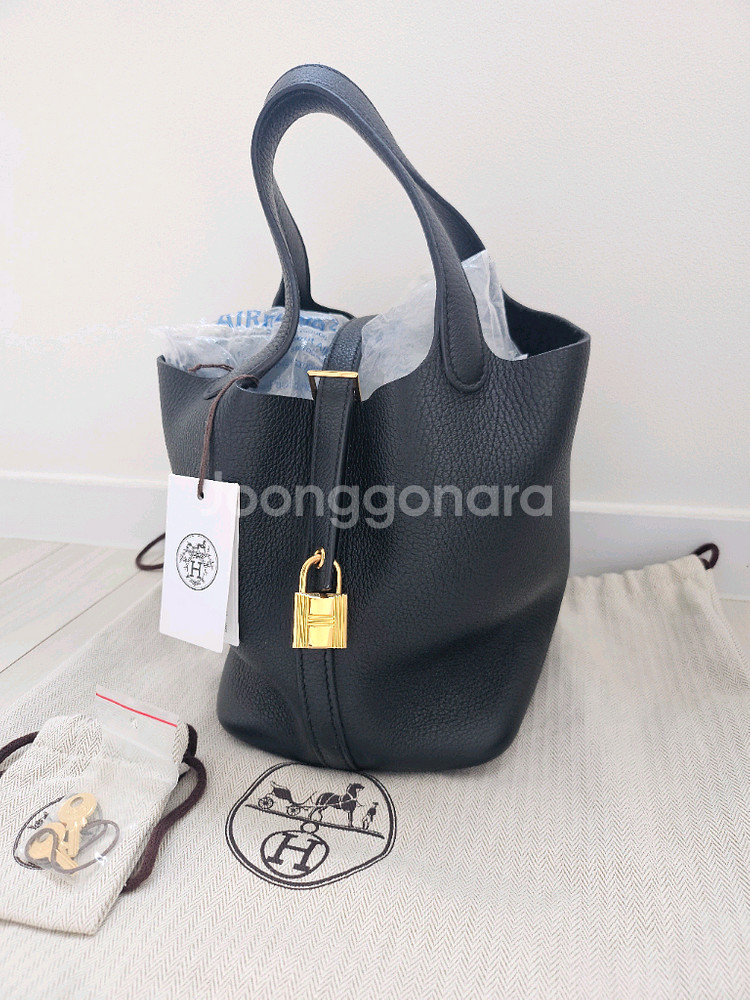 에르메스 피코탄18 블랙--1