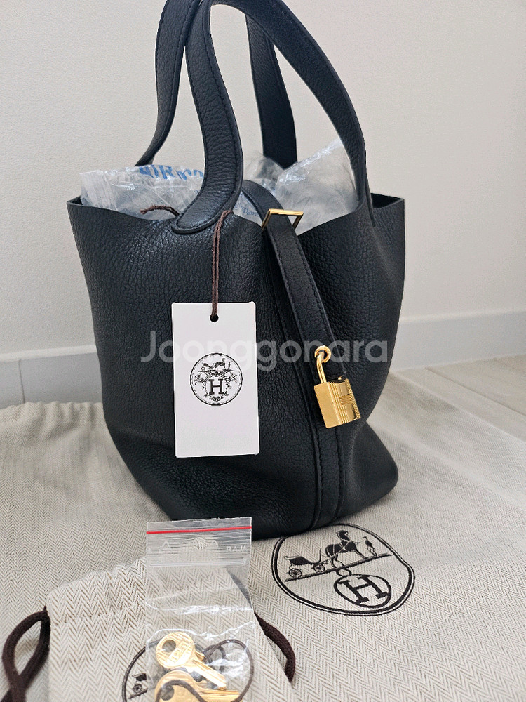 에르메스 피코탄18 블랙--2