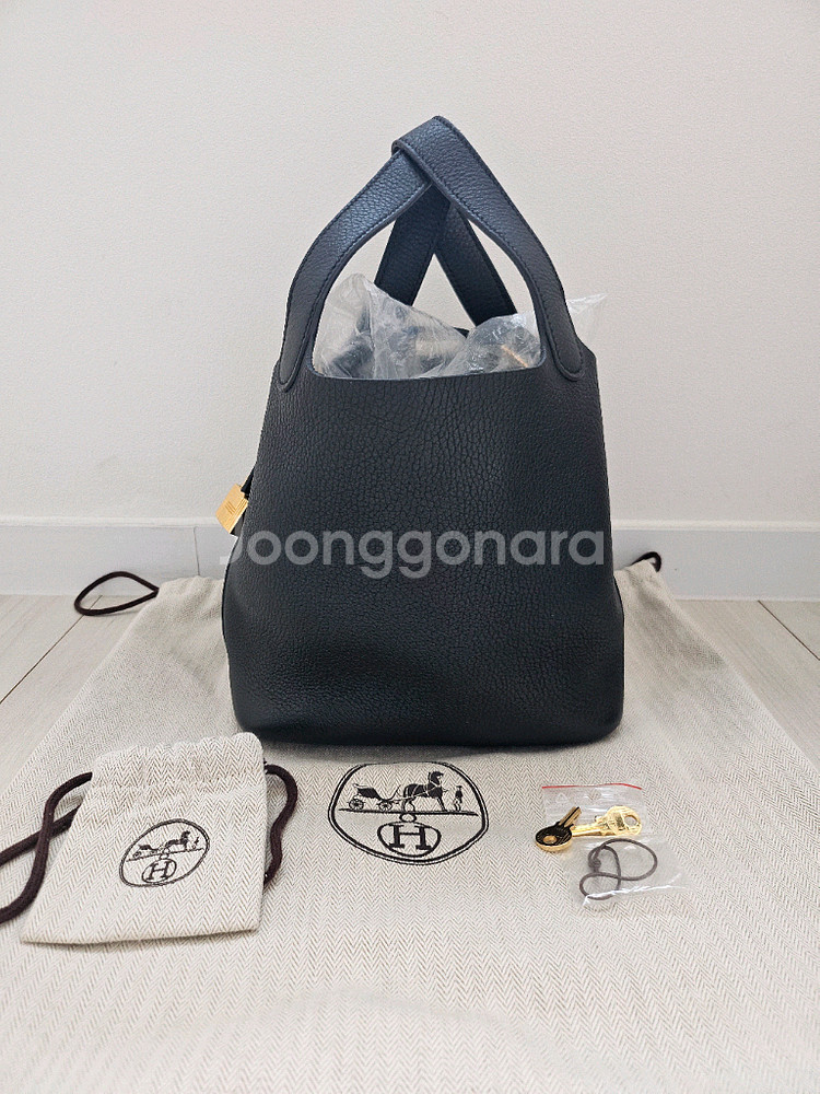 에르메스 피코탄18 블랙--5