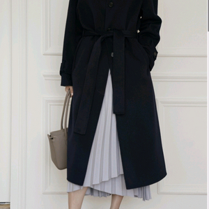 [새제품]유메르 마르노코트 딥네이비