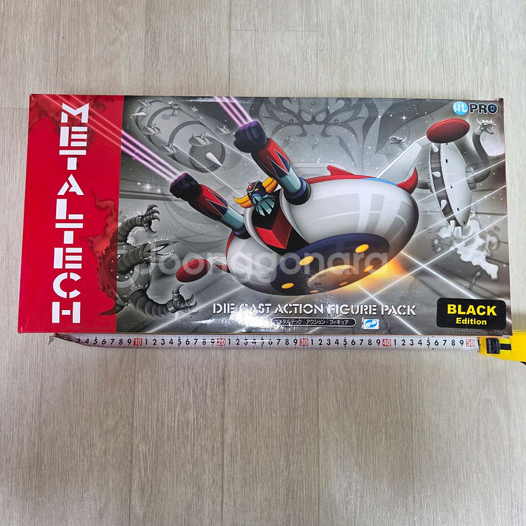 HLPRO 메탈테크 다이캐스트 그랜다이저 UFO 로봇 블랙한정판--0