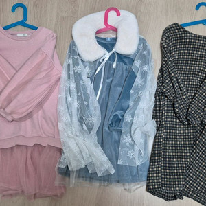 여아 가을 겨울 원피스 3벌 xl~2xl