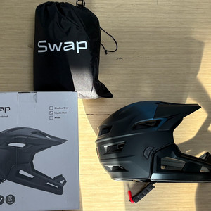 풀페이스 헬멧 L사이즈+자전거 풀커버