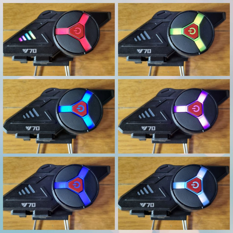 (폐업정리)배달세팅 (베놈 오토바이 헬멧+블루투스) 이미지