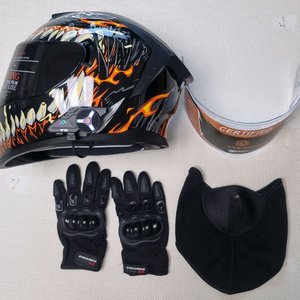원가이하=오토바이헬멧+장갑+세나+바라클라바+쉴드2개