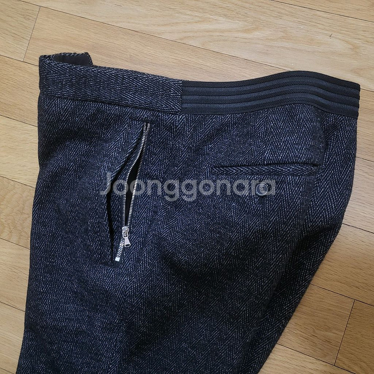 솔리드옴므 울 슬랙스 팬츠 48. 닐바렛,타임옴므,--2