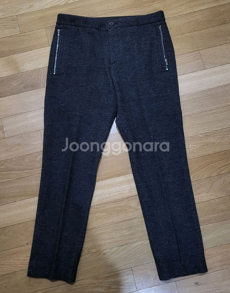 솔리드옴므 울 슬랙스 팬츠 48. 닐바렛,타임옴므,--0