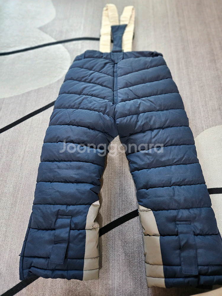 윌튼키즈 스키복120 1회착용--2