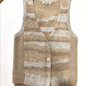 써스데이아일랜드 니트 조끼 베스트