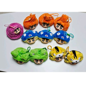 짱구는 못말려 동물 봉제인형 키링