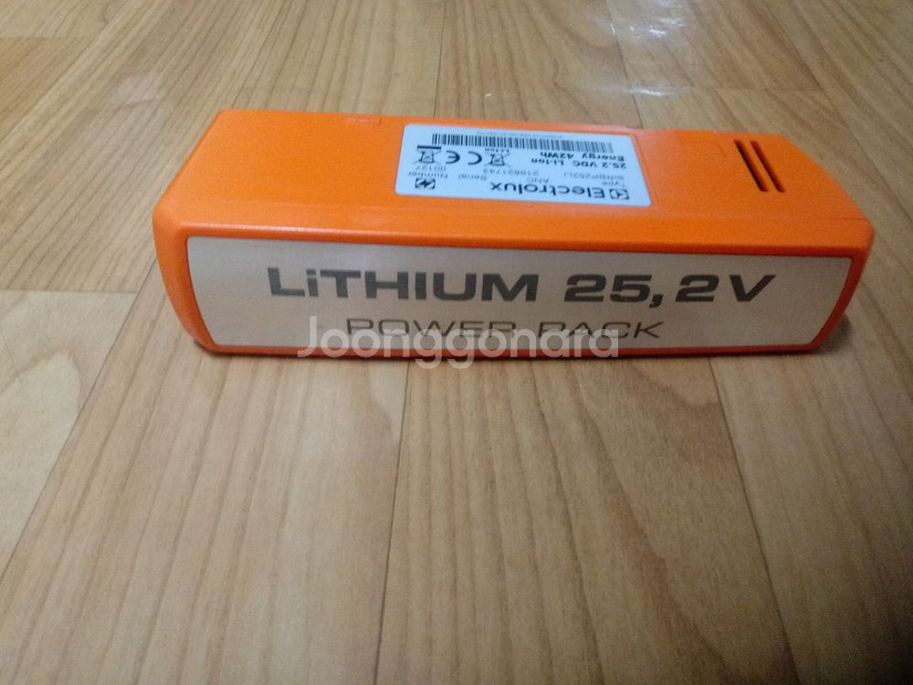 일렉트로룩스 청소기 배터리 SIRBP252LI--0