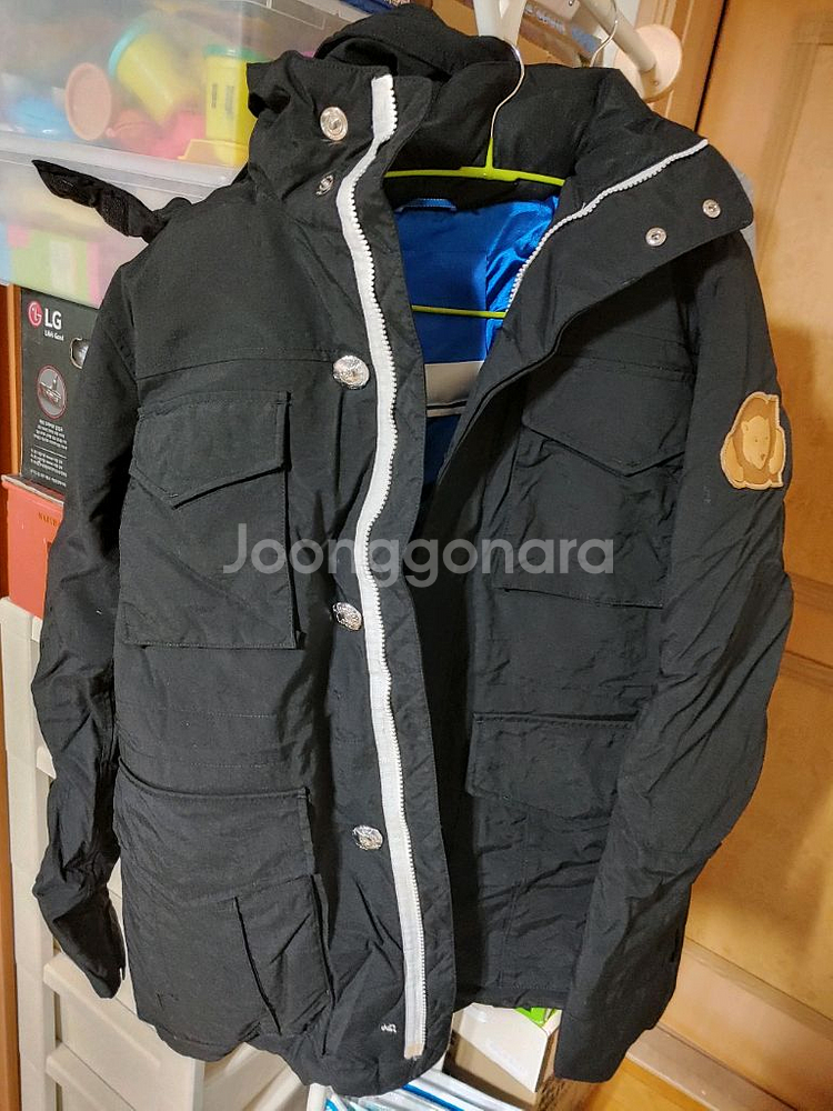 아디다스 오리털 패딩 m 사이즈--0