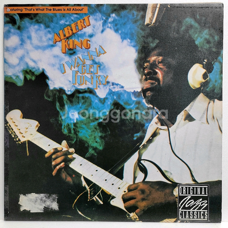 (블루스/LP) 앨버트 킹 Albert King - I Wanna Get Funky--0
