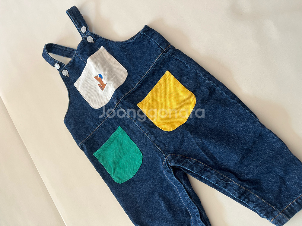 보보쇼즈 데님 오버롤 24m--5