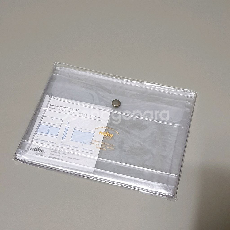 새상품) 하이타이드 nahe 파일 케이스 수납 파우치--0
