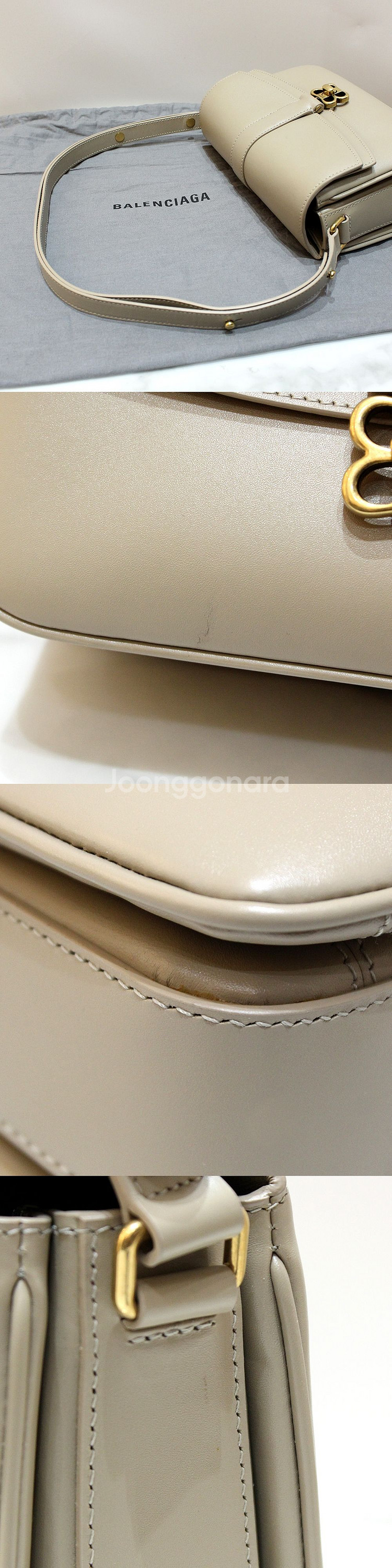 [명품다올동래] 발렌시아가 레이디 플랩 숄더백 695541--2