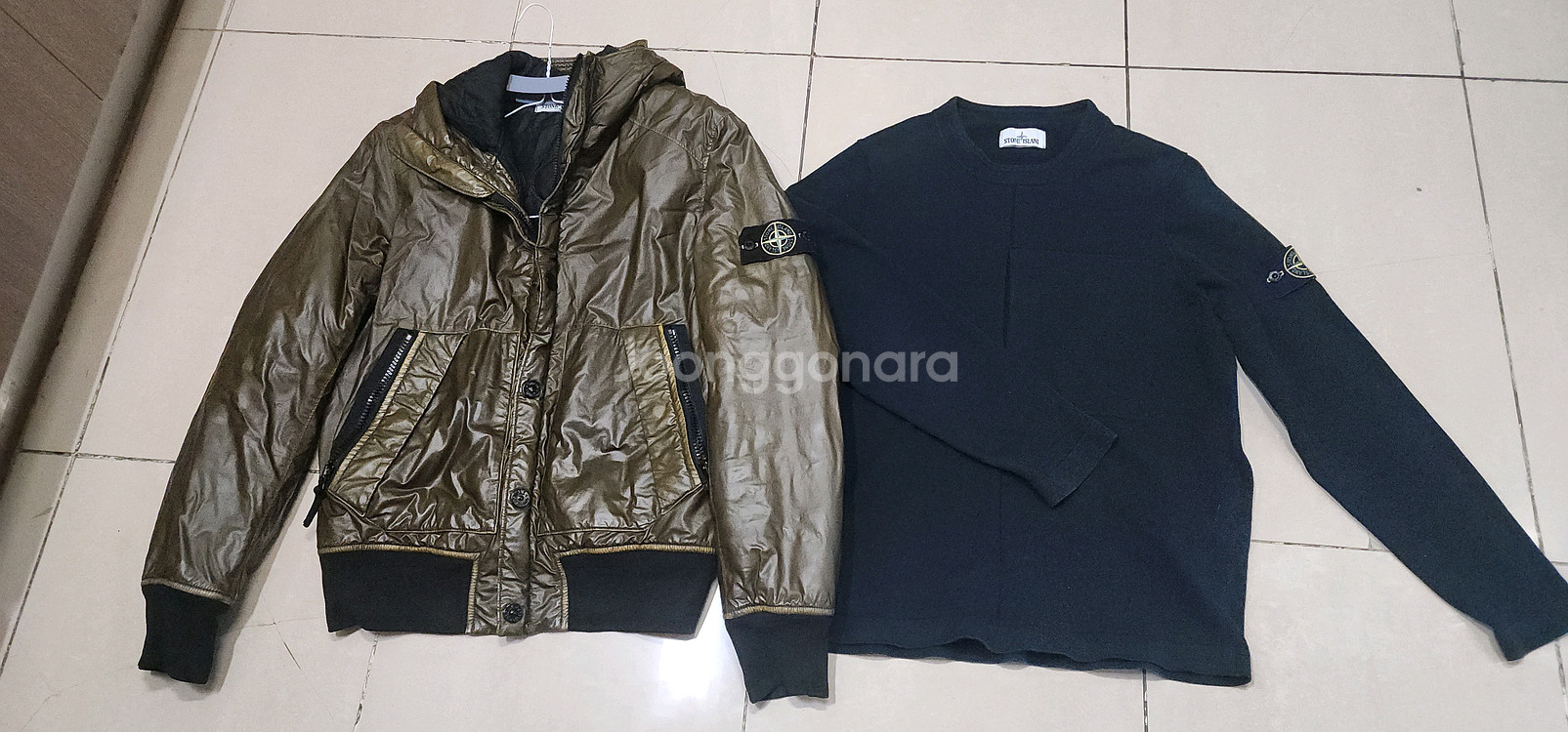 스톤아일랜드 크루넥 니트 95/발망 30--1