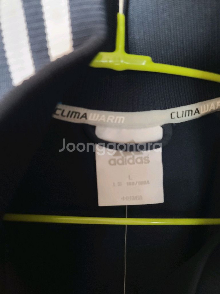 남녀 공용 아디다스 집업 져지 L 100사이즈 새상품--2
