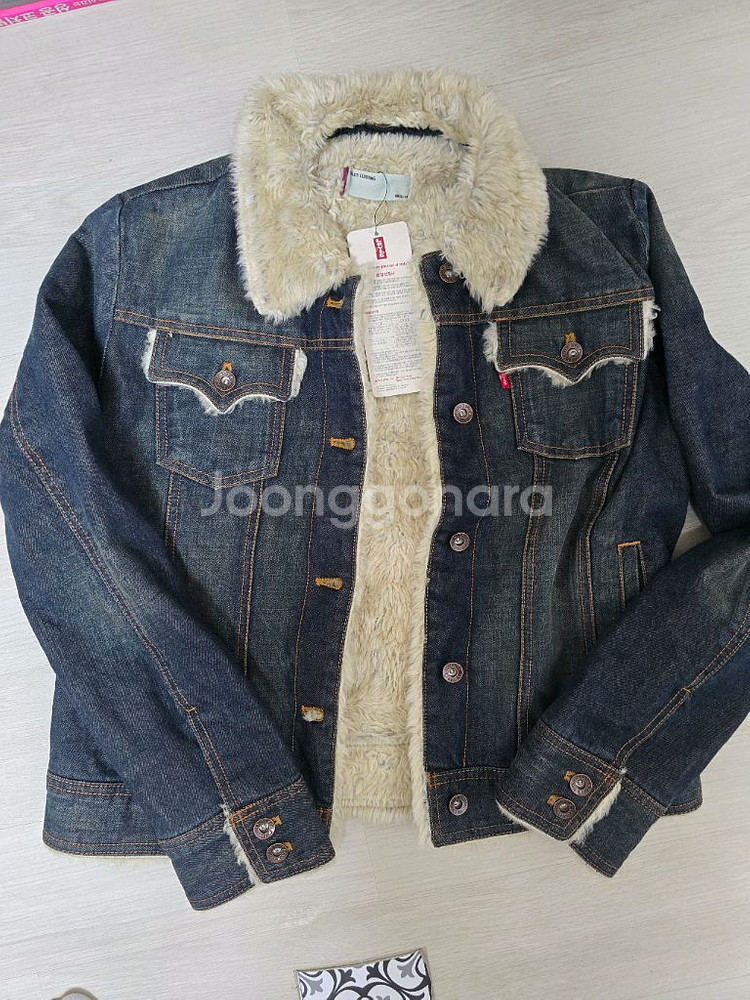 새상품)리바이스 157 셰르파 양털 데님 자켓ㄱㅋ--0