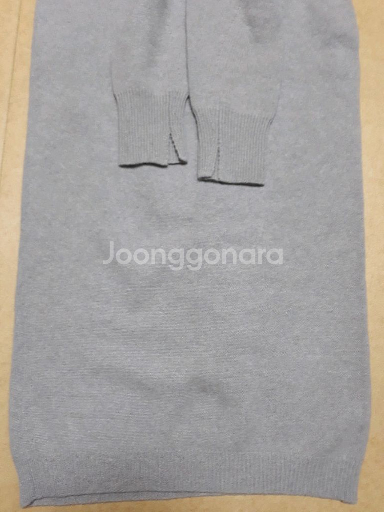 더캐시미어 캐시100 터틀넥 니트원피스S--9