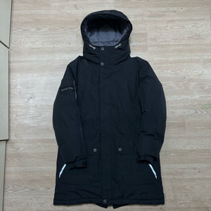 블랙야크 키즈 덕다운 와펜 후드 롱패딩 점퍼 165