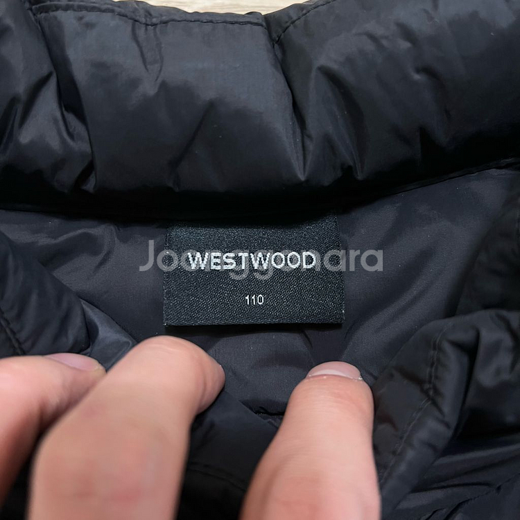 웨스트우드 덕다운 로고 경량패딩 점퍼 2XL--4