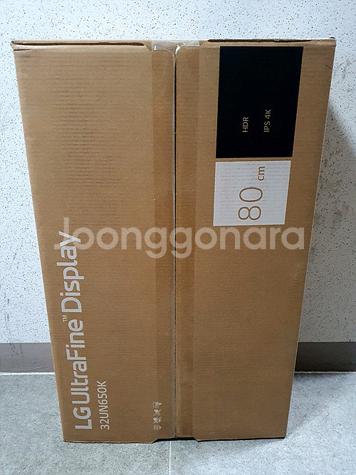 (미개봉) LG 32인치 모니터(32UN650K)~*--0