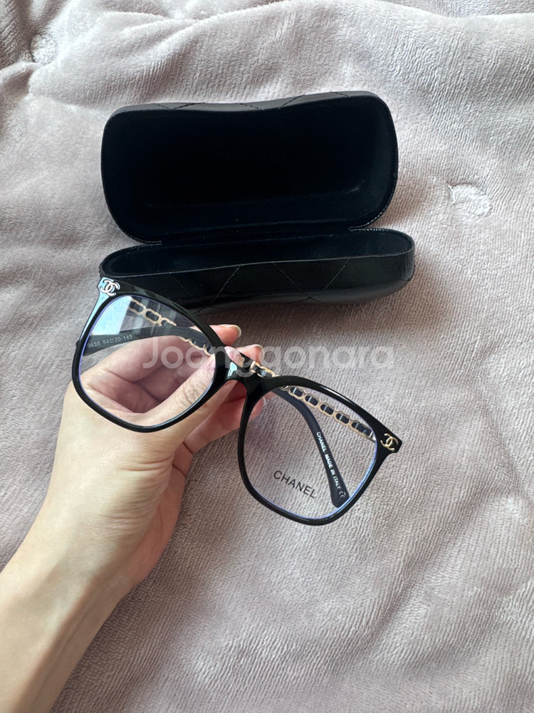 샤넬 블랙 안경테--0