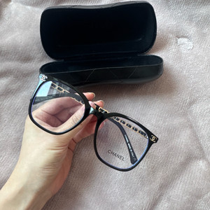 샤넬 블랙 안경테