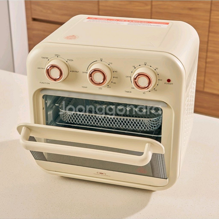 미개봉-로얄슈미츠 오븐형 에어프라이어 18L 아이보리--1