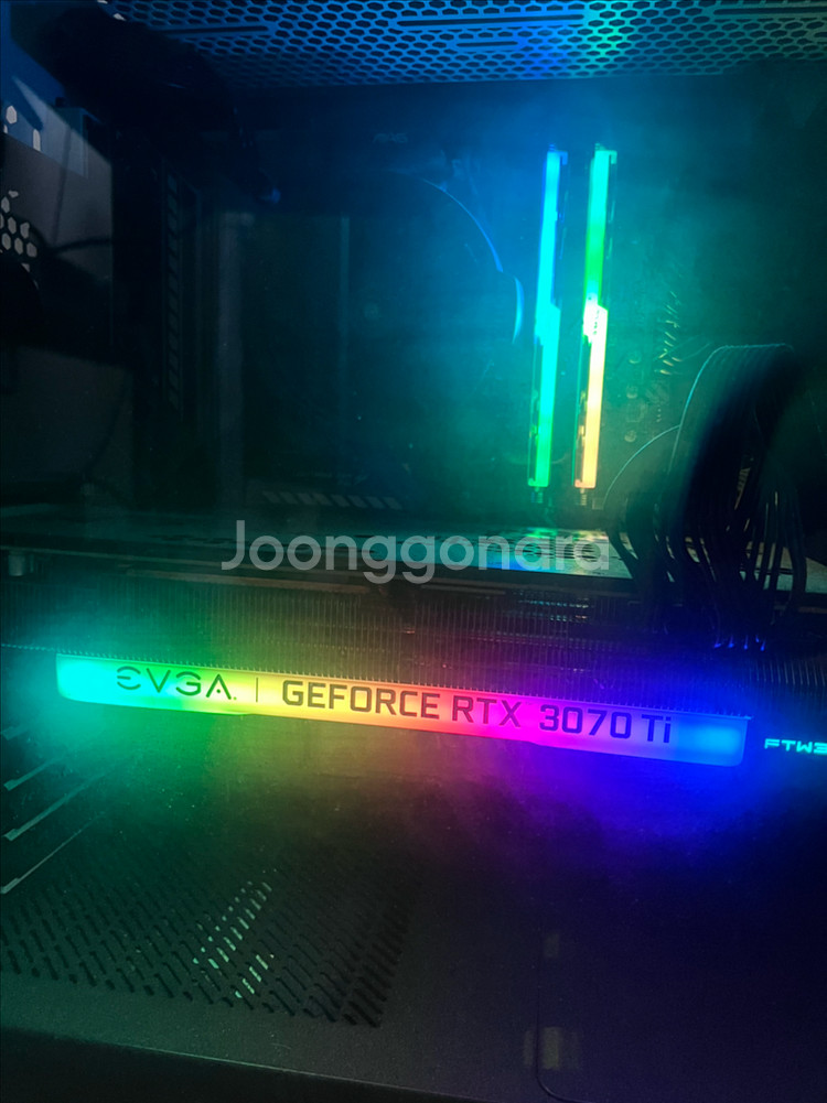 EVGA RTX 3070Ti 그래픽카드--0