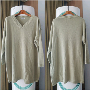 리리앤코 루즈핏 니트(벨트 있음)