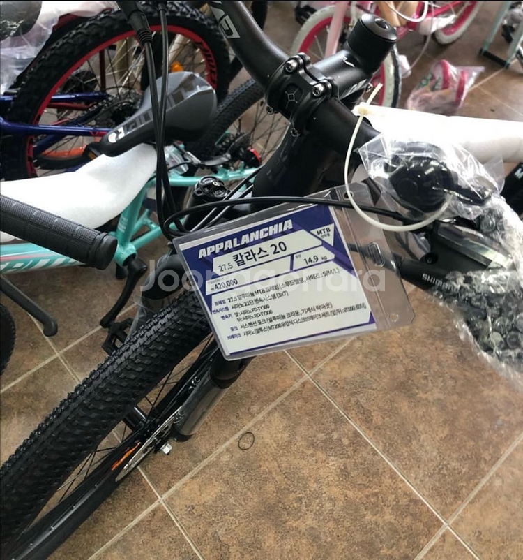 삼천리 자전거 3번탐 (초3학년이 탔어요)--0