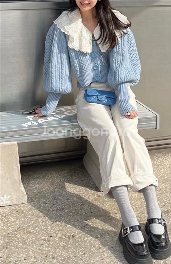 씨뉴욕 울 가디건--2