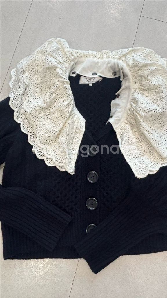 씨뉴욕 울 가디건--10