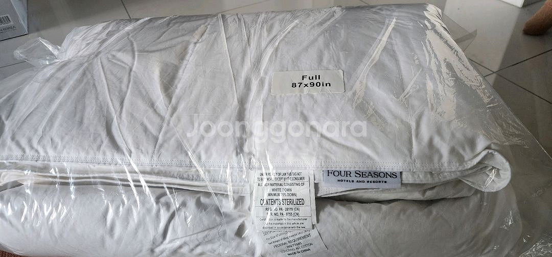 포시즌스호텔 구스이불 새상품--0