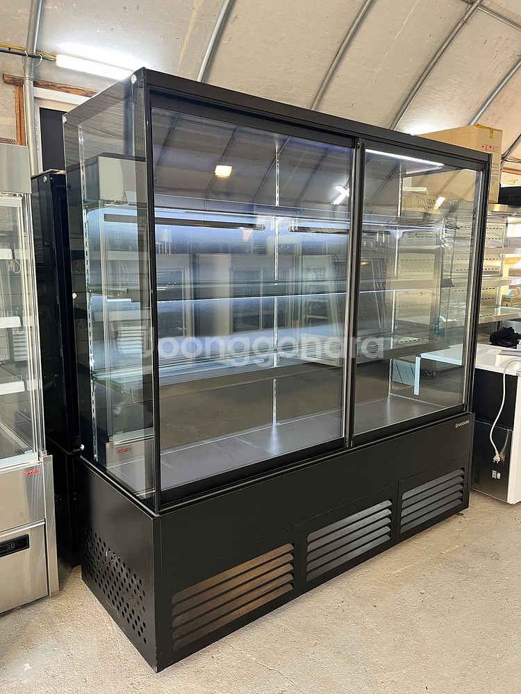 한성쇼케이스 2000 앞문형 술 사케 이자카야 맥주 냉장 보관 업소용 대형 블랙--0