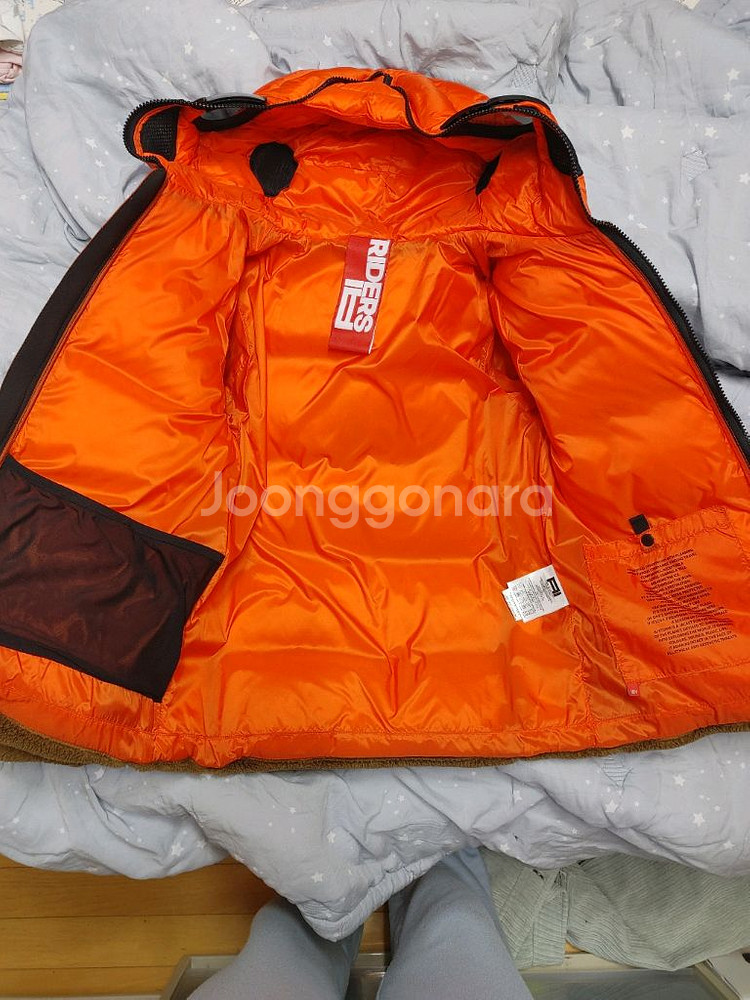 ai라이더스 패딩 10a 새상품급 팝니다--5