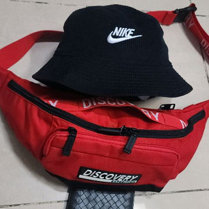 디스커버리 슬링백/ 나이키 코듀라 버킷햇