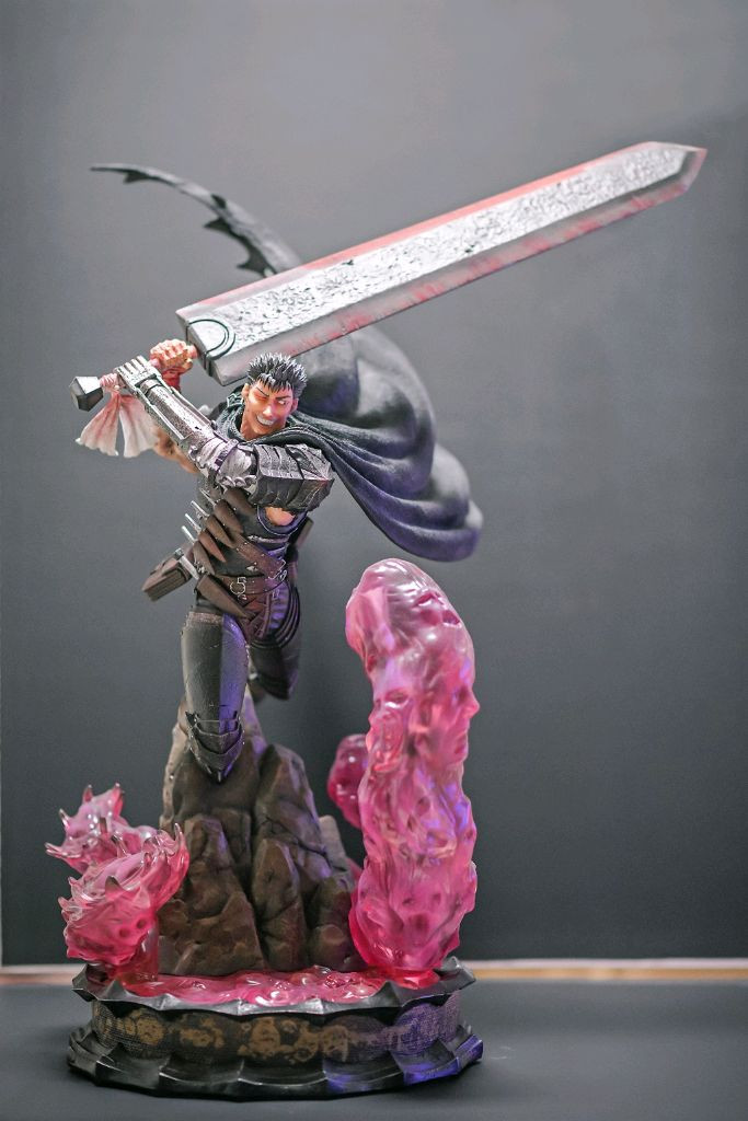 F4F 1/4스케일 검은검사 가츠 EX 블러디 버전--1